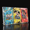 Gogeta 3-Card Panoramic Extended Art Display + Standoff Stand