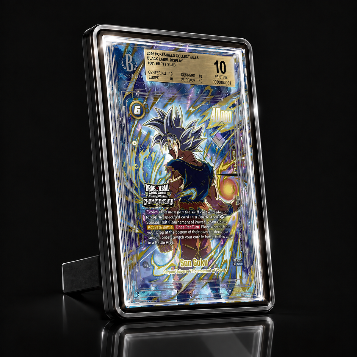 Son Goku FB09-037 Championship 26-27 Extended Art Display