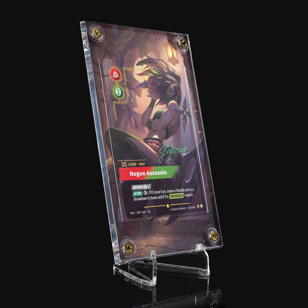 Akali Rogue Assassin VEN 189★/166 Extended Art Display