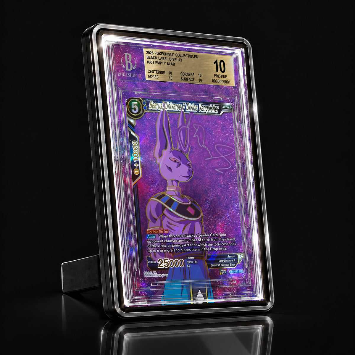 Beerus, Universe 7 Divine Vanquisher TB1-030 SPR Extended Art Display