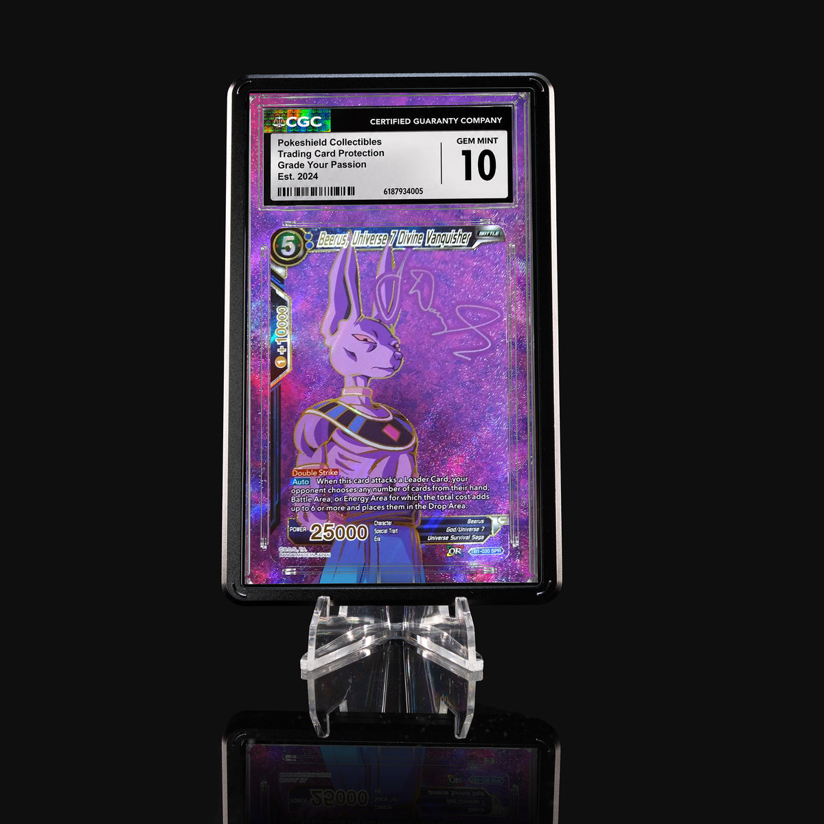 Beerus, Universe 7 Divine Vanquisher TB1-030 SPR Extended Art Display