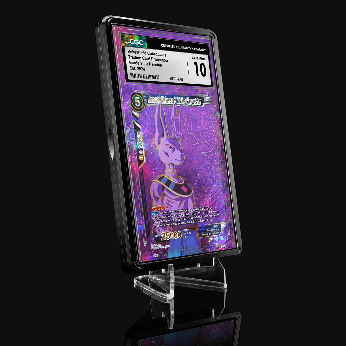 Beerus, Universe 7 Divine Vanquisher TB1-030 SPR Extended Art Display
