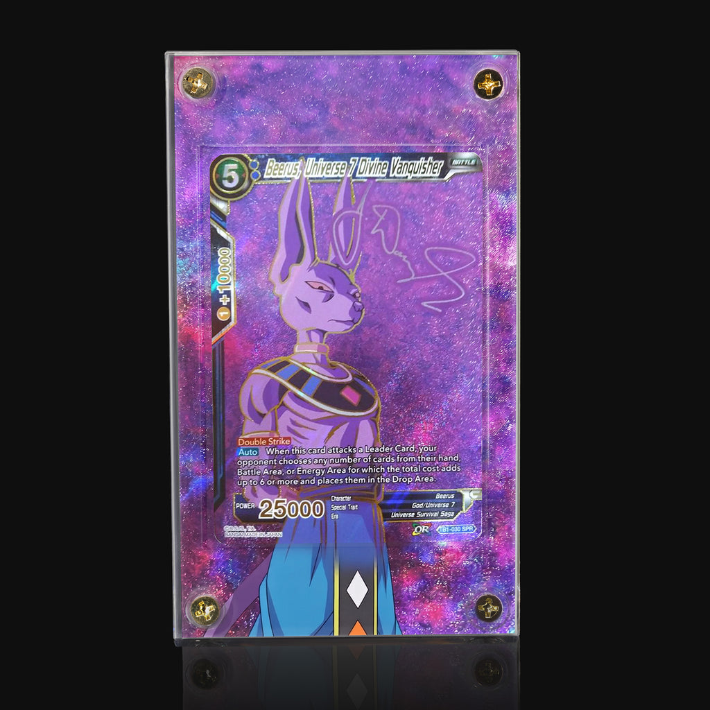 Beerus, Universe 7 Divine Vanquisher TB1-030 SPR Extended Art Display
