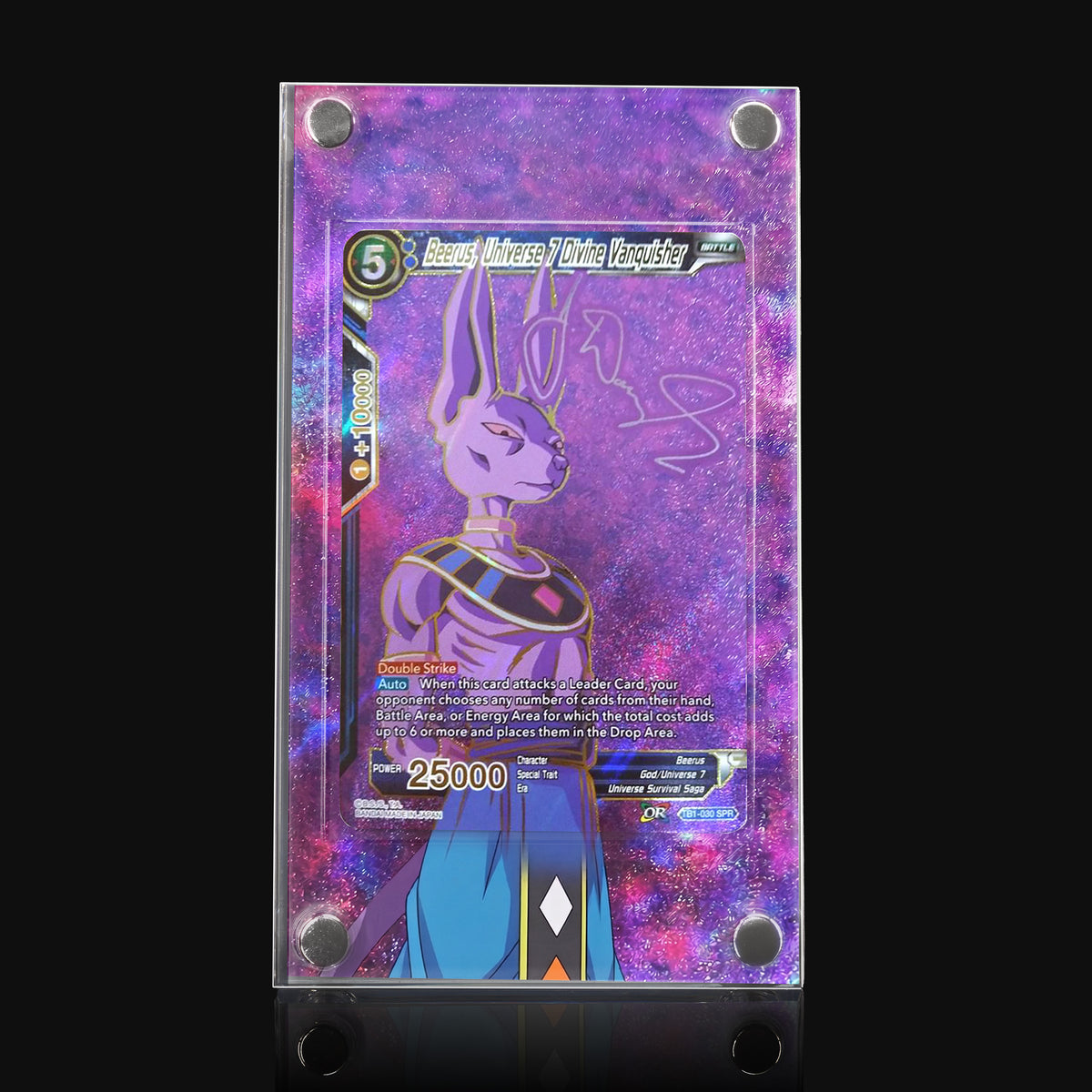 Beerus, Universe 7 Divine Vanquisher TB1-030 SPR Extended Art Display