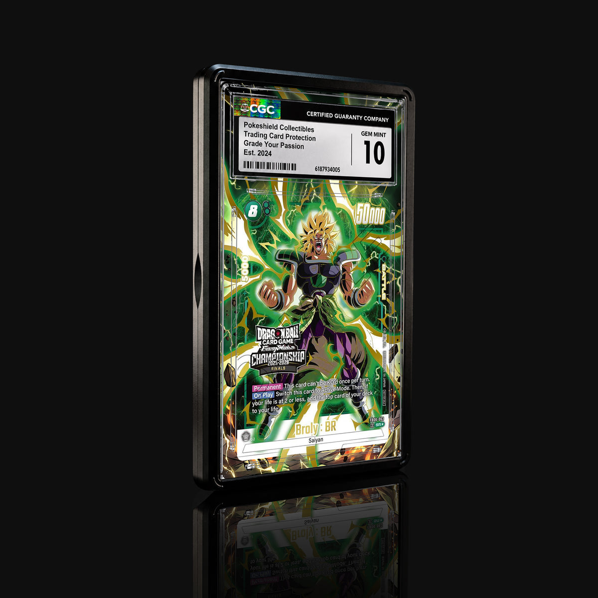 Broly: BR FB06-063 SR★ Championship Finals Extended Art Display