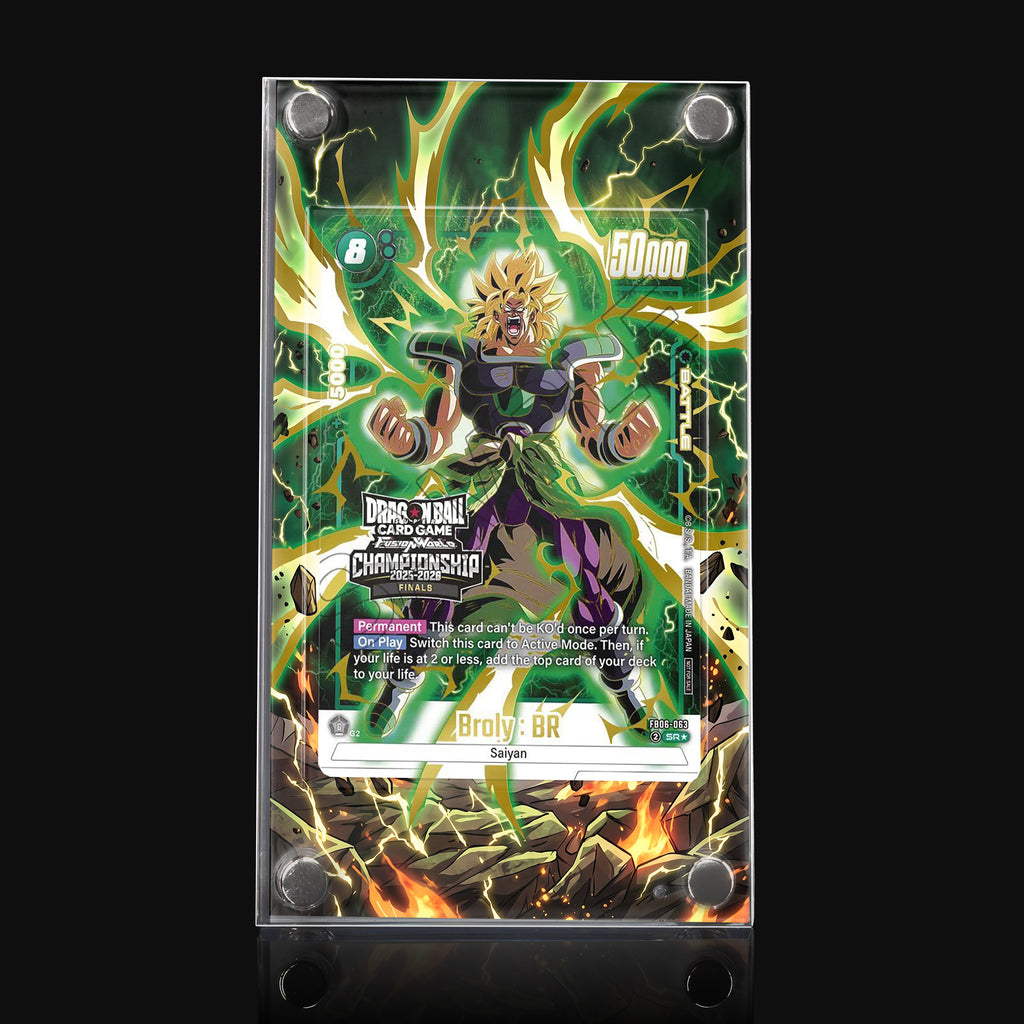 Broly: BR FB06-063 SR★ Championship Finals Extended Art Display