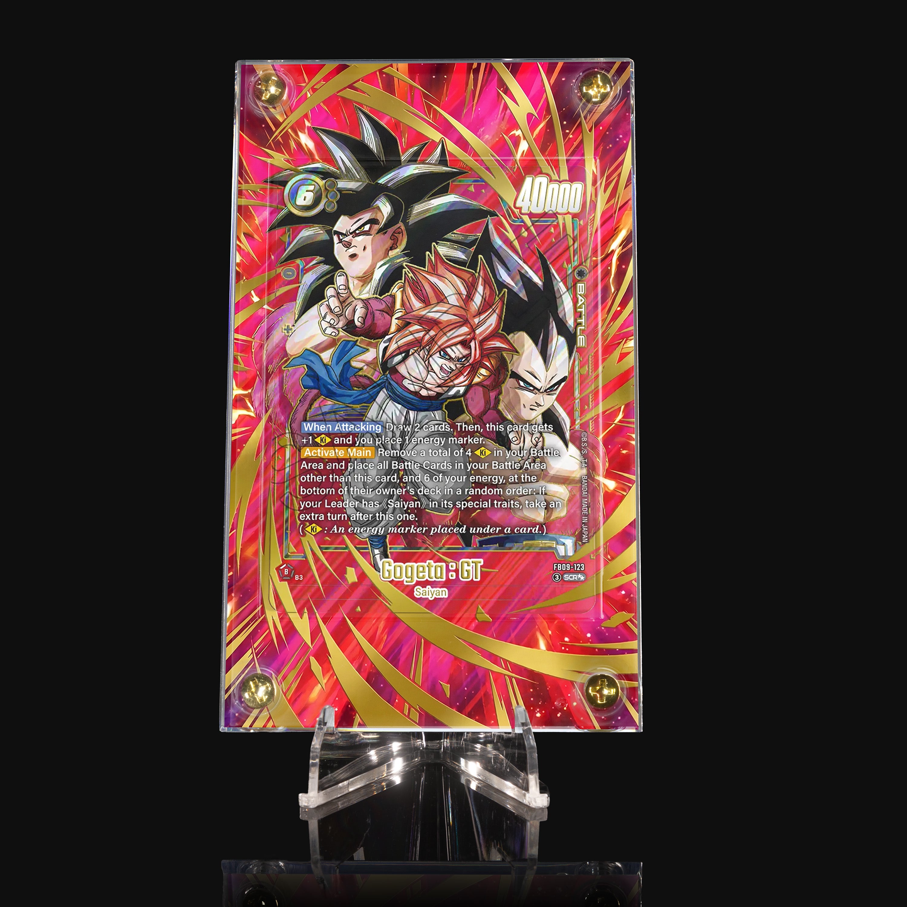 Gogeta GT FB09-123 Extended Art Display
