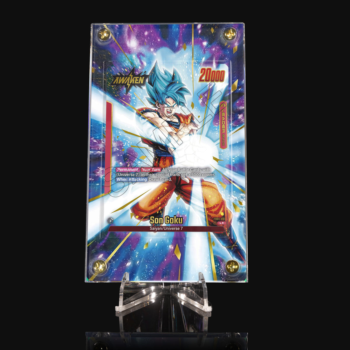 Son Goku FB01-001 L★ Extended Art Display