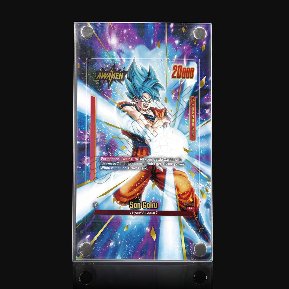 Son Goku FB01-001 L★ Extended Art Display