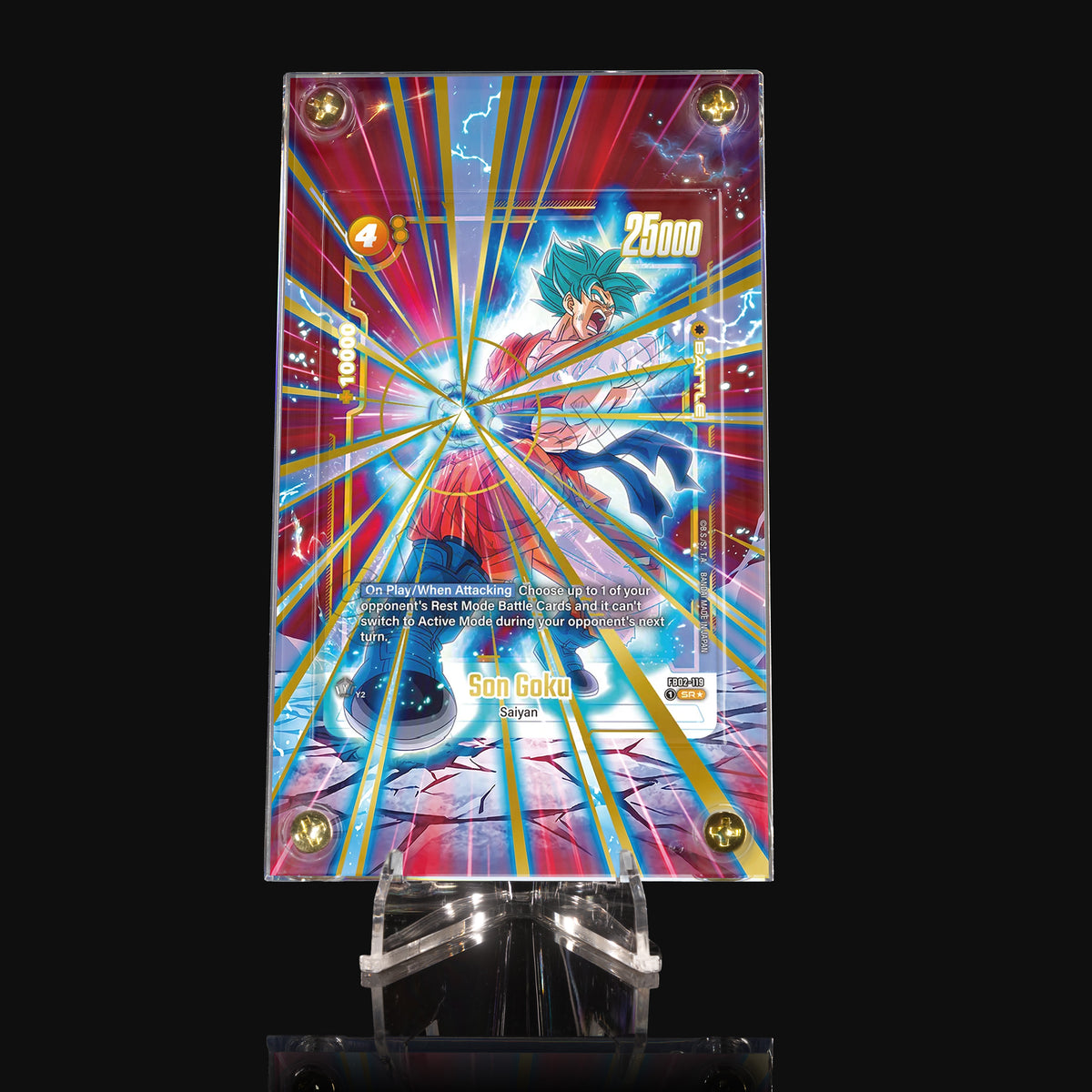 Son Goku FB02-119 SR★ Extended Art Display