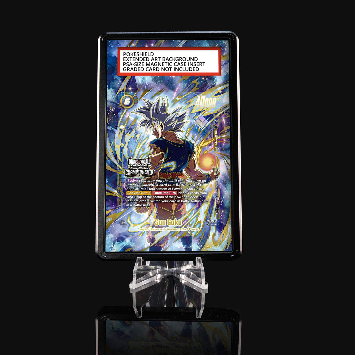 Son Goku FB09-037 Championship 26-27 Extended Art Display