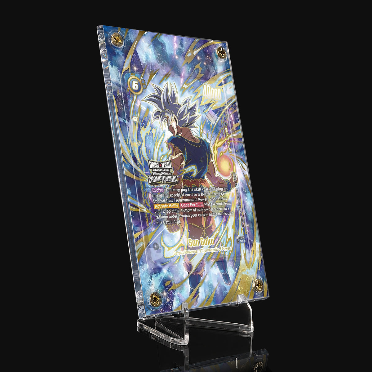 Son Goku FB09-037 Championship 26-27 Extended Art Display