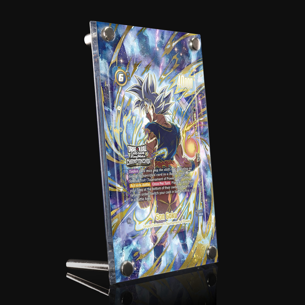 Son Goku FB09-037 Championship 26-27 Extended Art Display