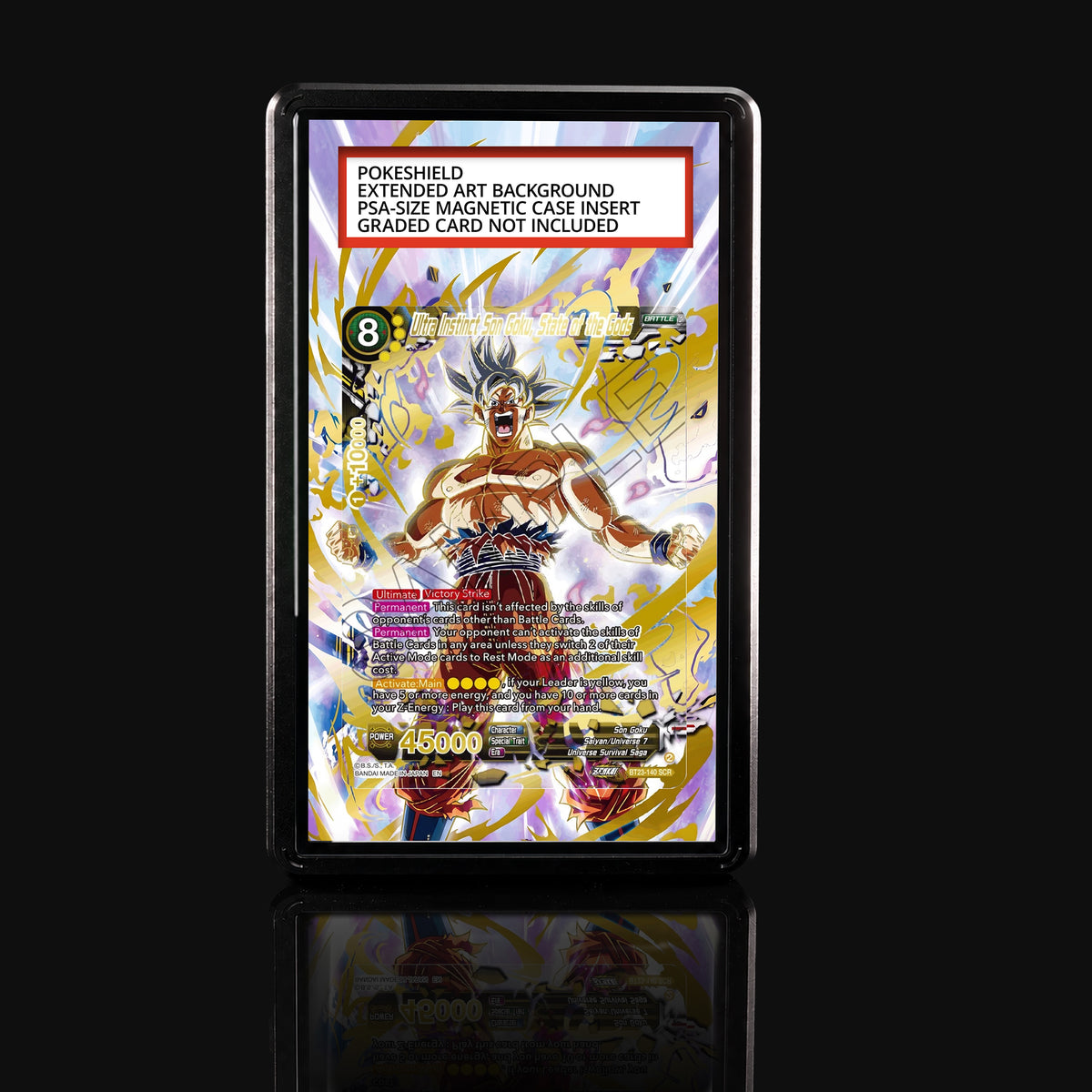 Ultra Instinct Son Goku State of the Gods BT23-140 SCR Extended Art Display