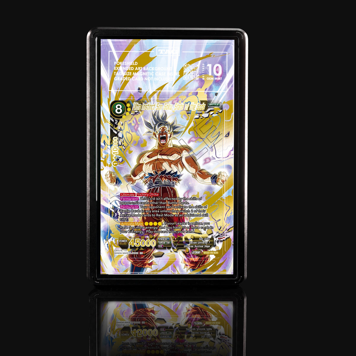 Ultra Instinct Son Goku State of the Gods BT23-140 SCR Extended Art Display