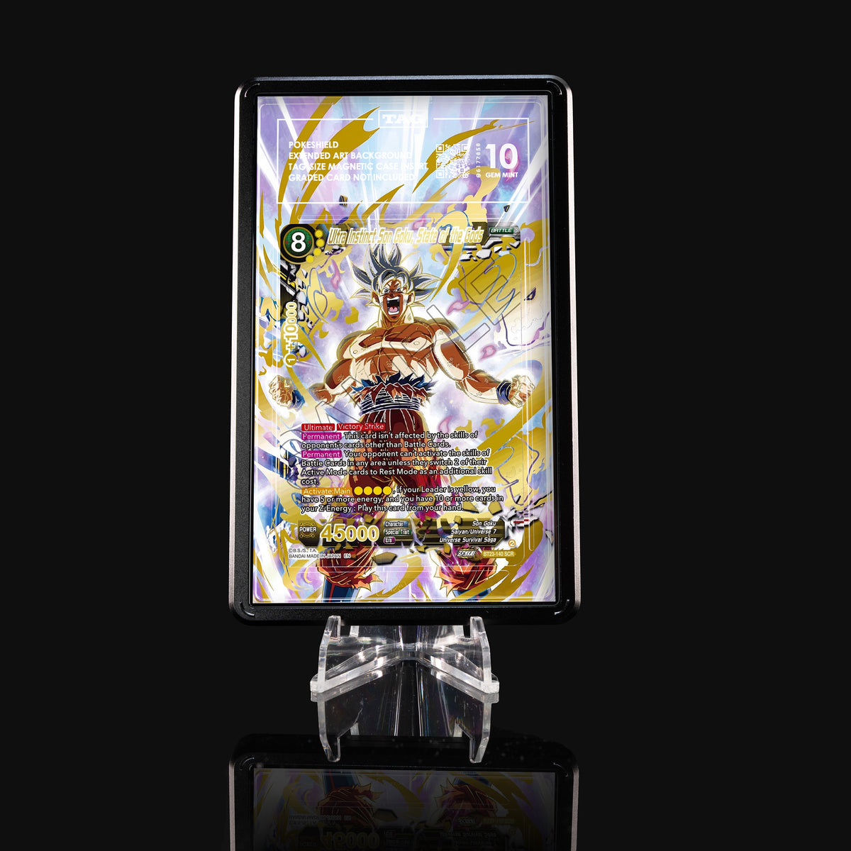 Ultra Instinct Son Goku State of the Gods BT23-140 SCR Extended Art Display