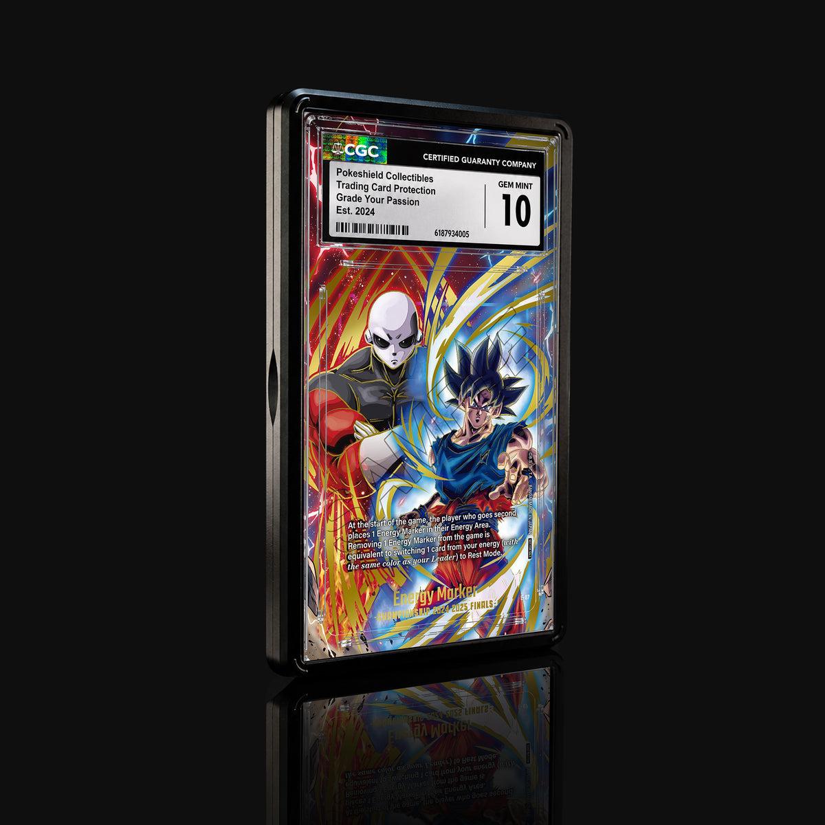 Energy Marker E-07 Goku Jiren Championship Finals Extended Art Display