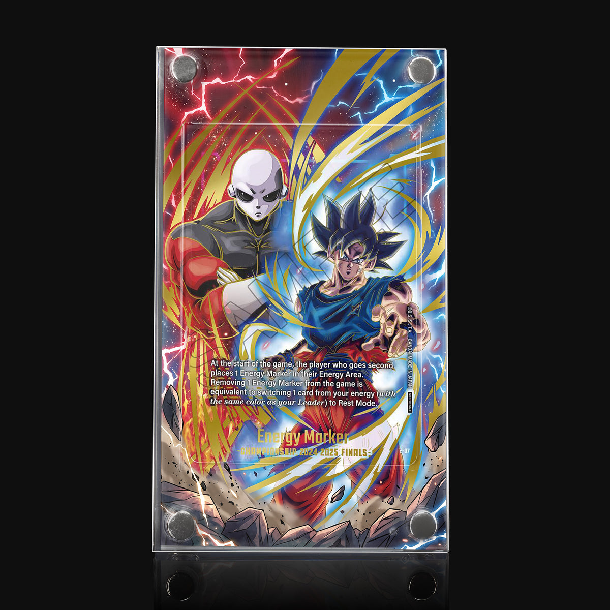 Energy Marker E-07 Goku Jiren Championship Finals Extended Art Display