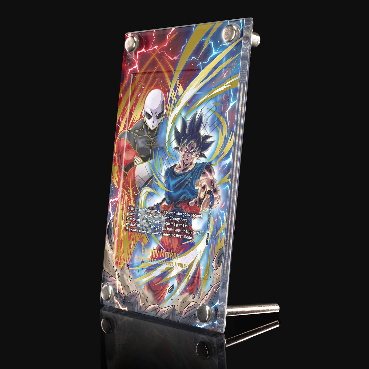 Energy Marker E-07 Goku Jiren Championship Finals Extended Art Display