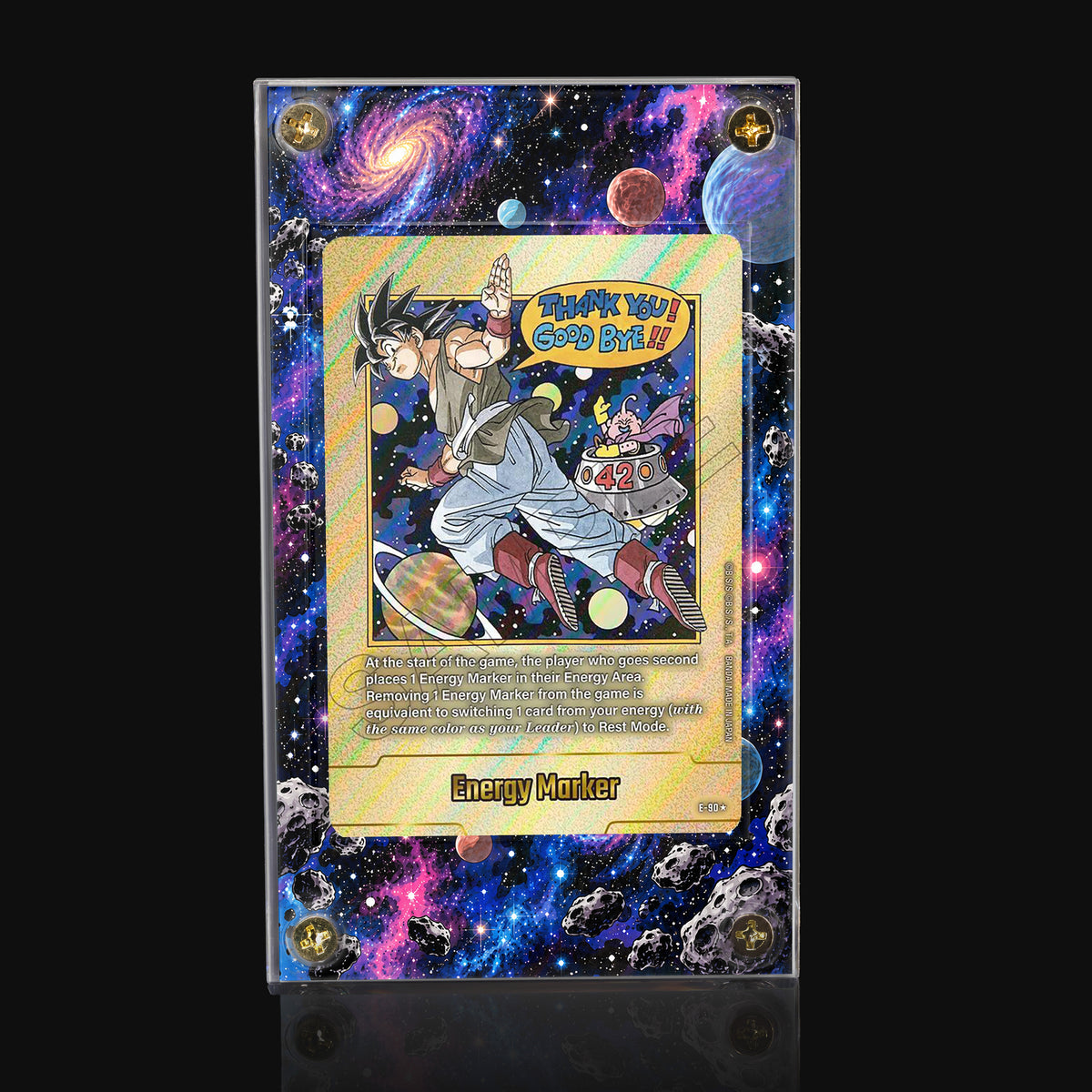 Energy Marker E-90 Goku & Majin Buu Extended Art Display