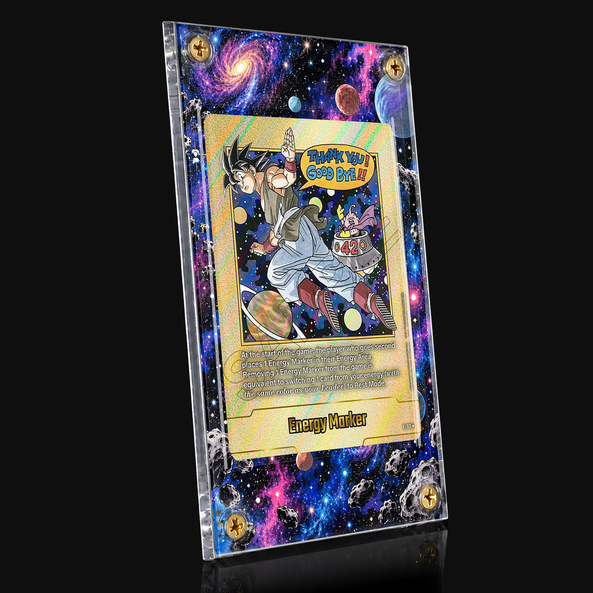 Energy Marker E-90 Goku & Majin Buu Extended Art Display