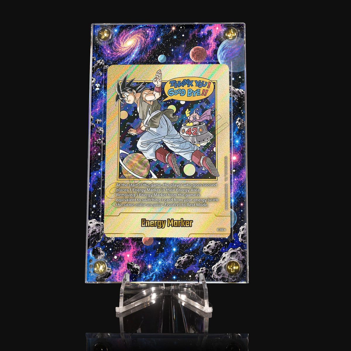 Energy Marker E-90 Goku & Majin Buu Extended Art Display