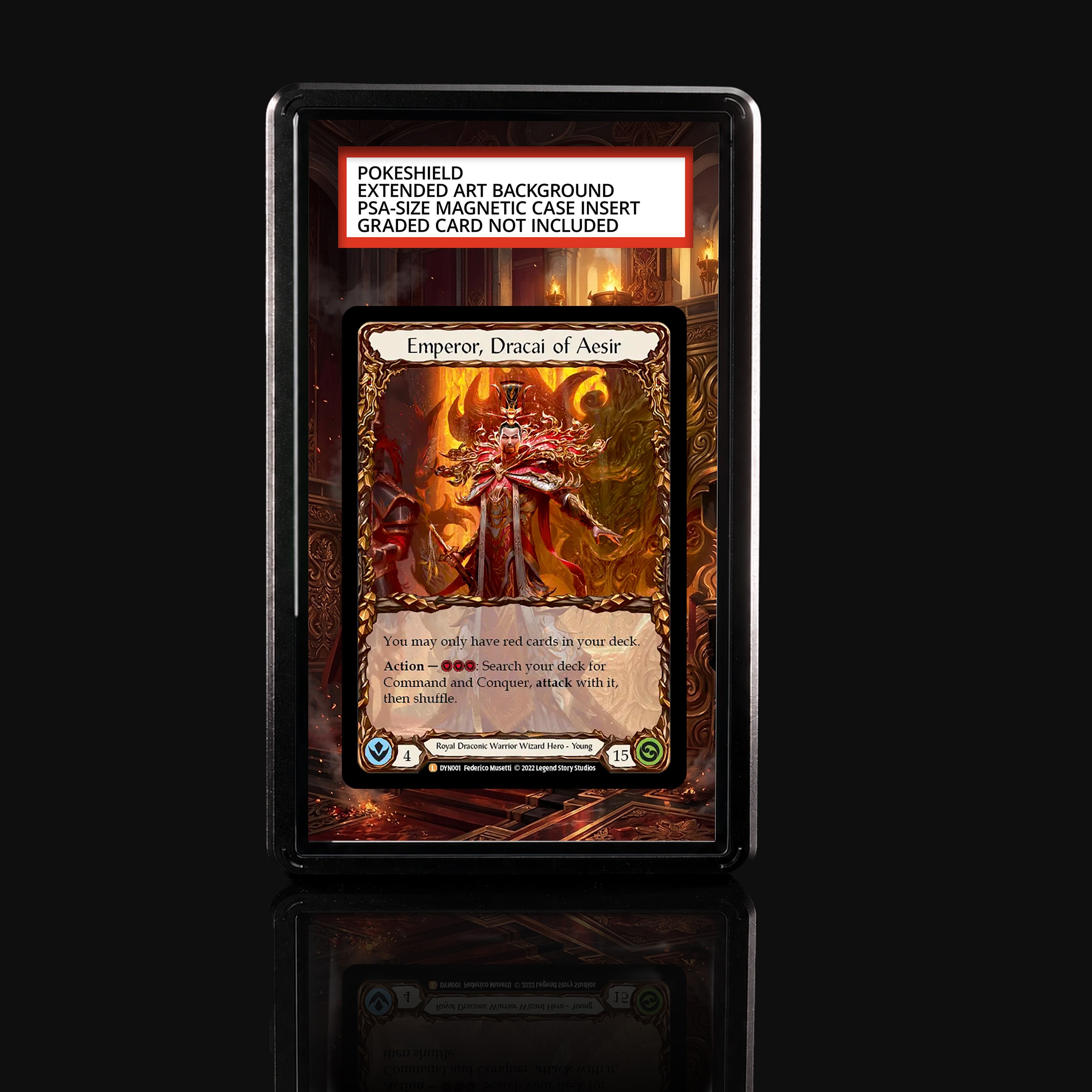 Emperor, Dracai of Aesir DYN001 Extended Art Display