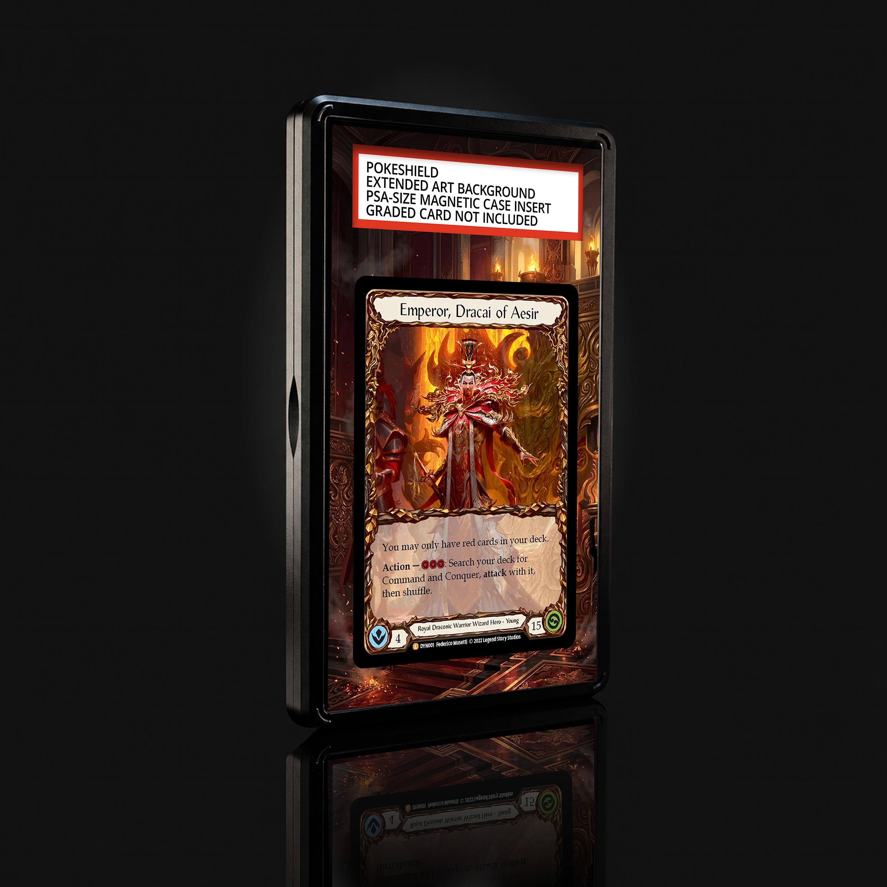 Emperor, Dracai of Aesir DYN001 Extended Art Display