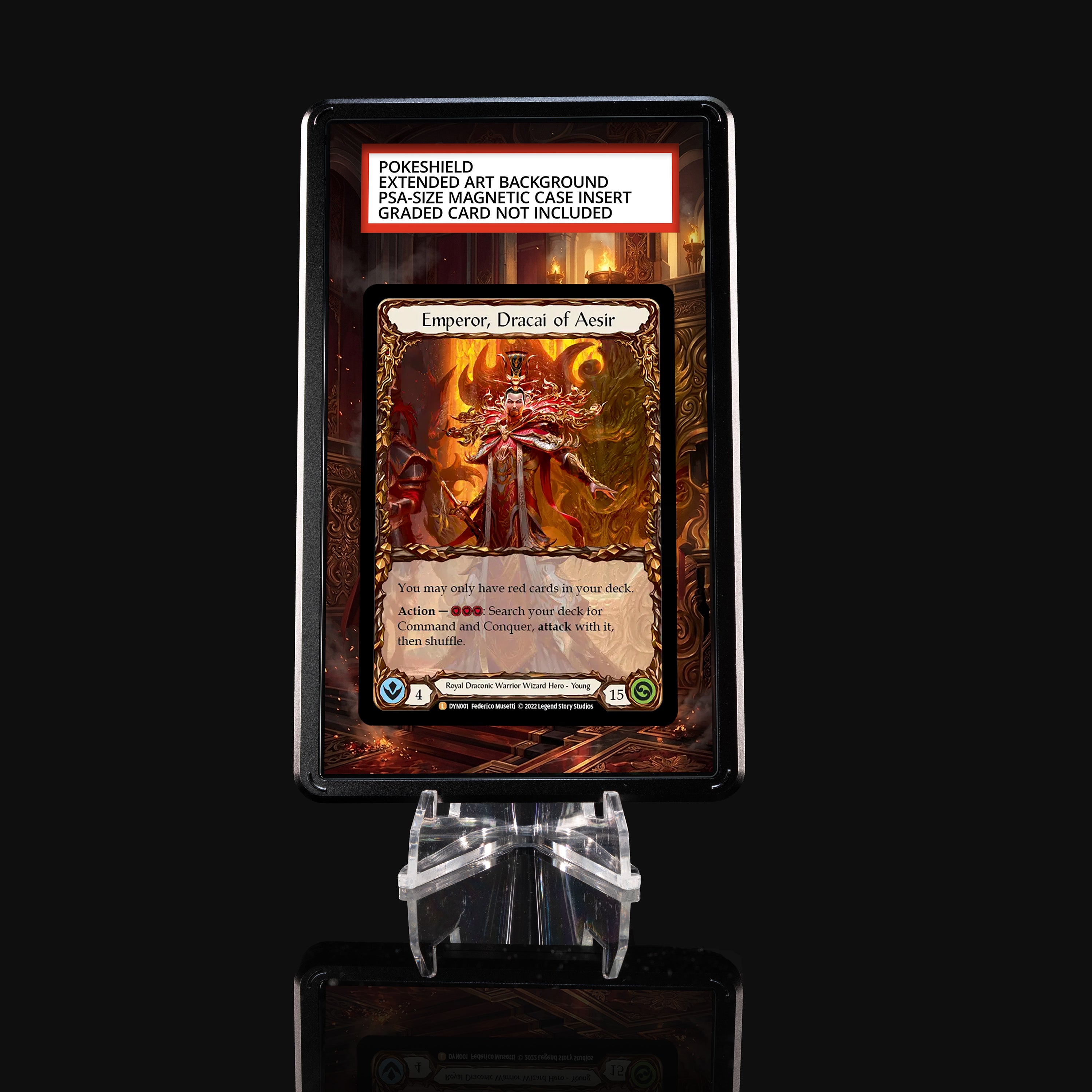 Emperor, Dracai of Aesir DYN001 Extended Art Display