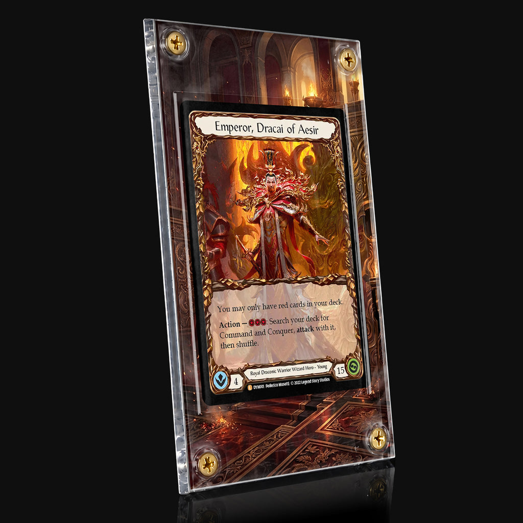 Emperor, Dracai of Aesir DYN001 Extended Art Display