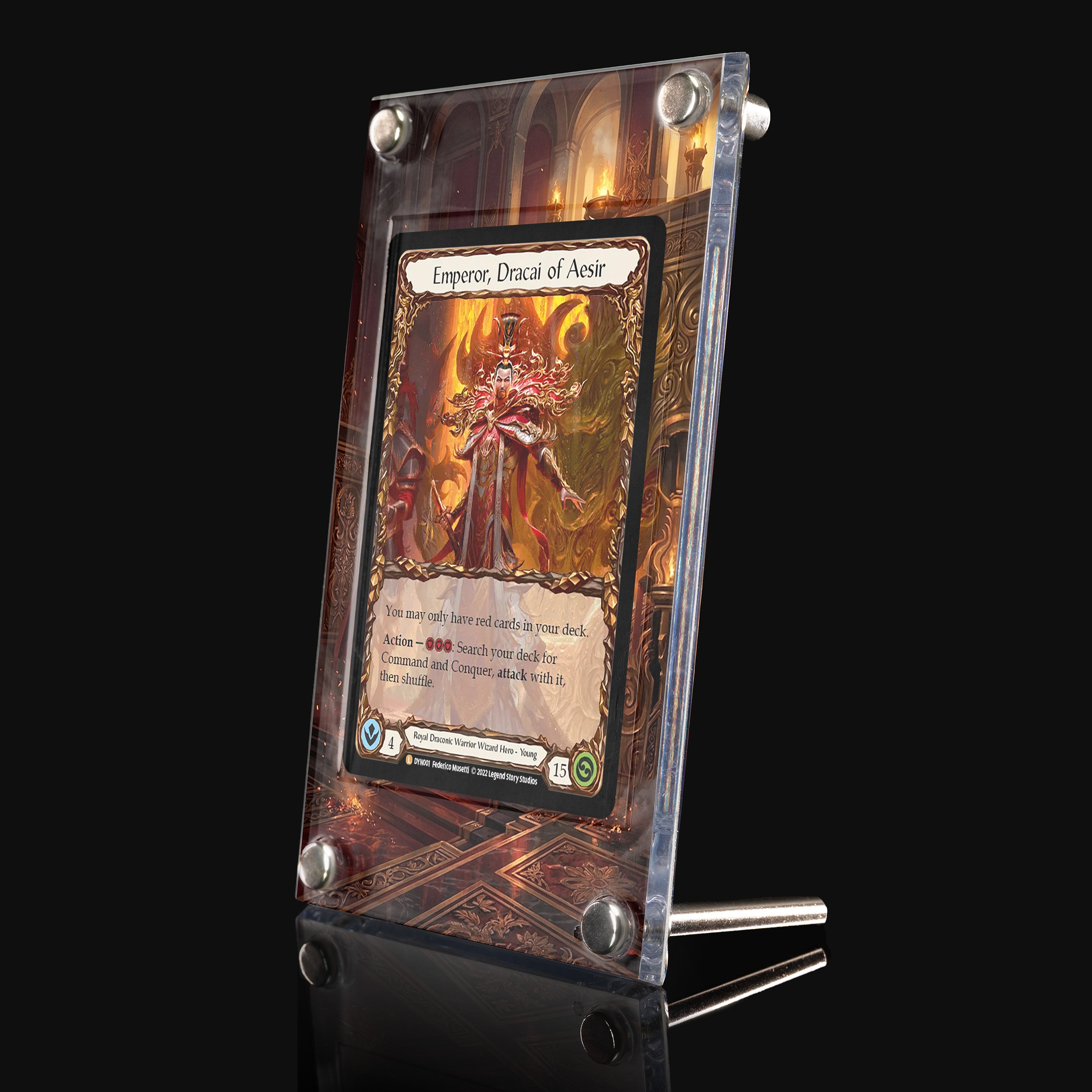 Emperor, Dracai of Aesir DYN001 Extended Art Display