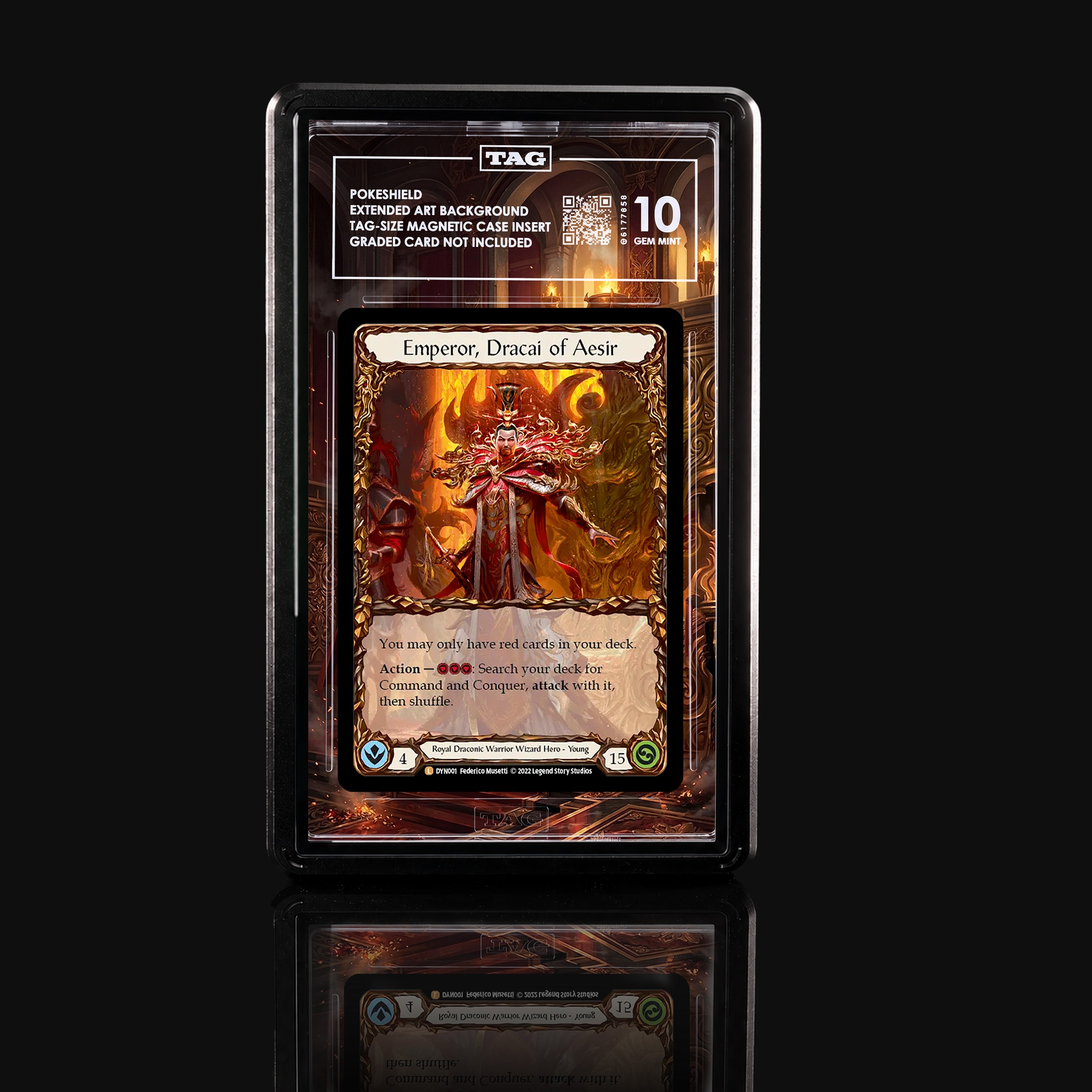 Emperor, Dracai of Aesir DYN001 Extended Art Display