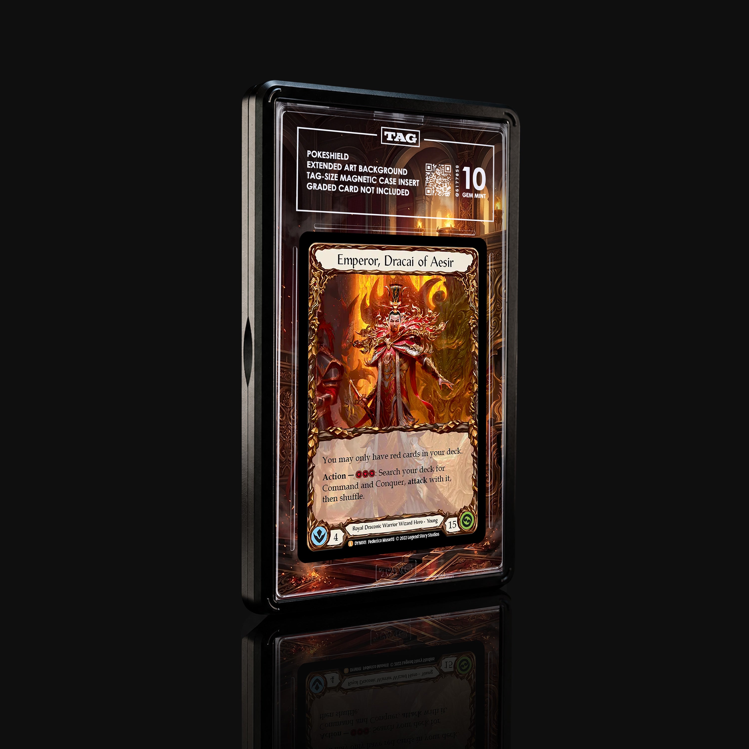 Emperor, Dracai of Aesir DYN001 Extended Art Display