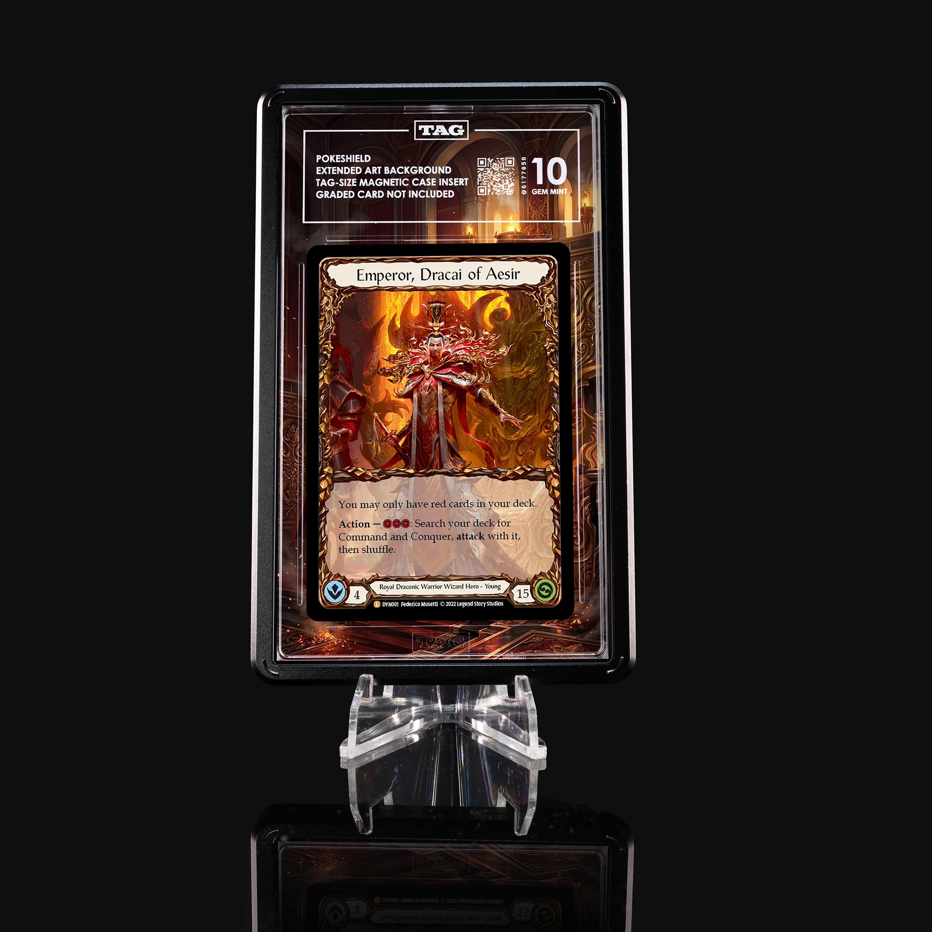 Emperor, Dracai of Aesir DYN001 Extended Art Display