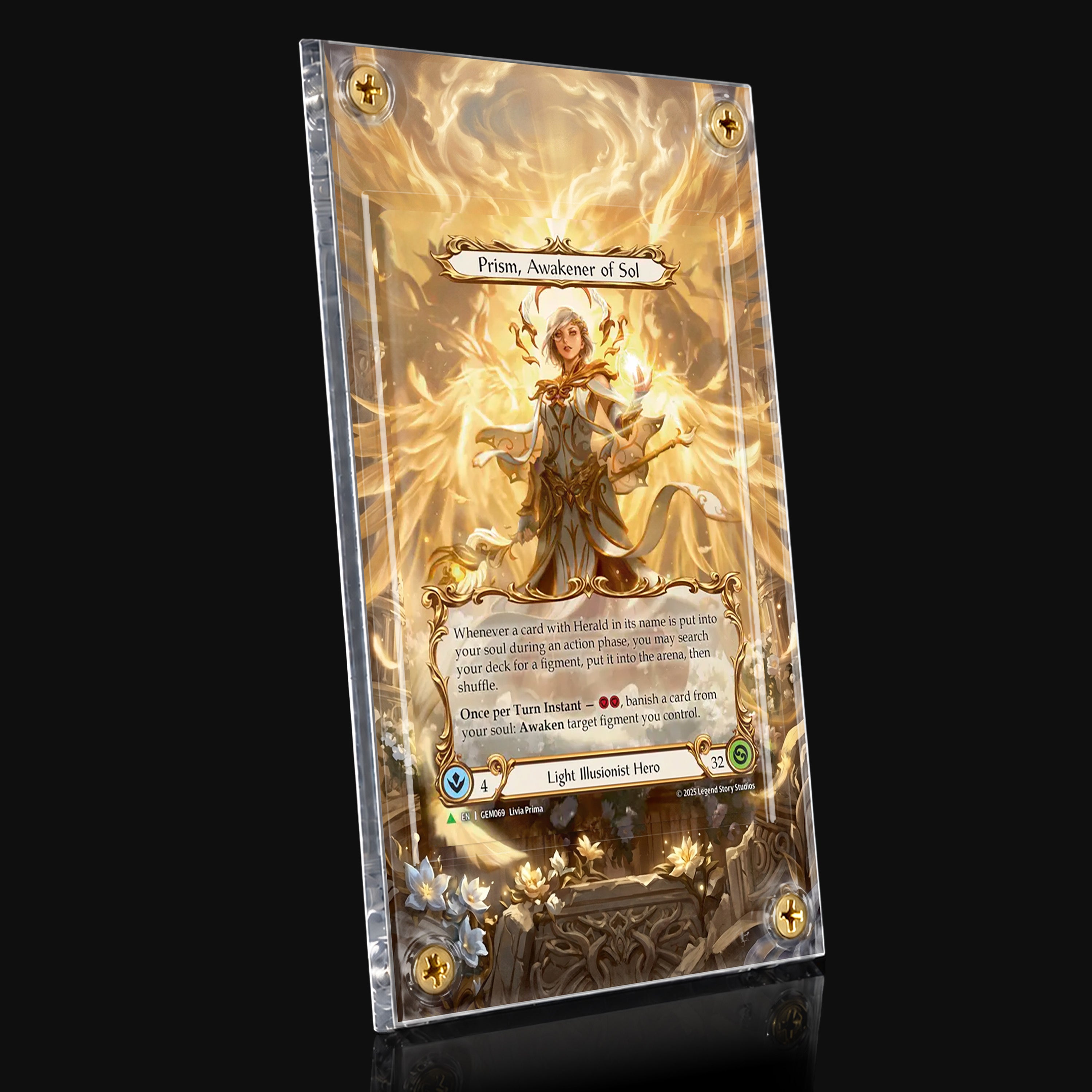 Prism, Awakener of Sol GEM069 Extended Art Display