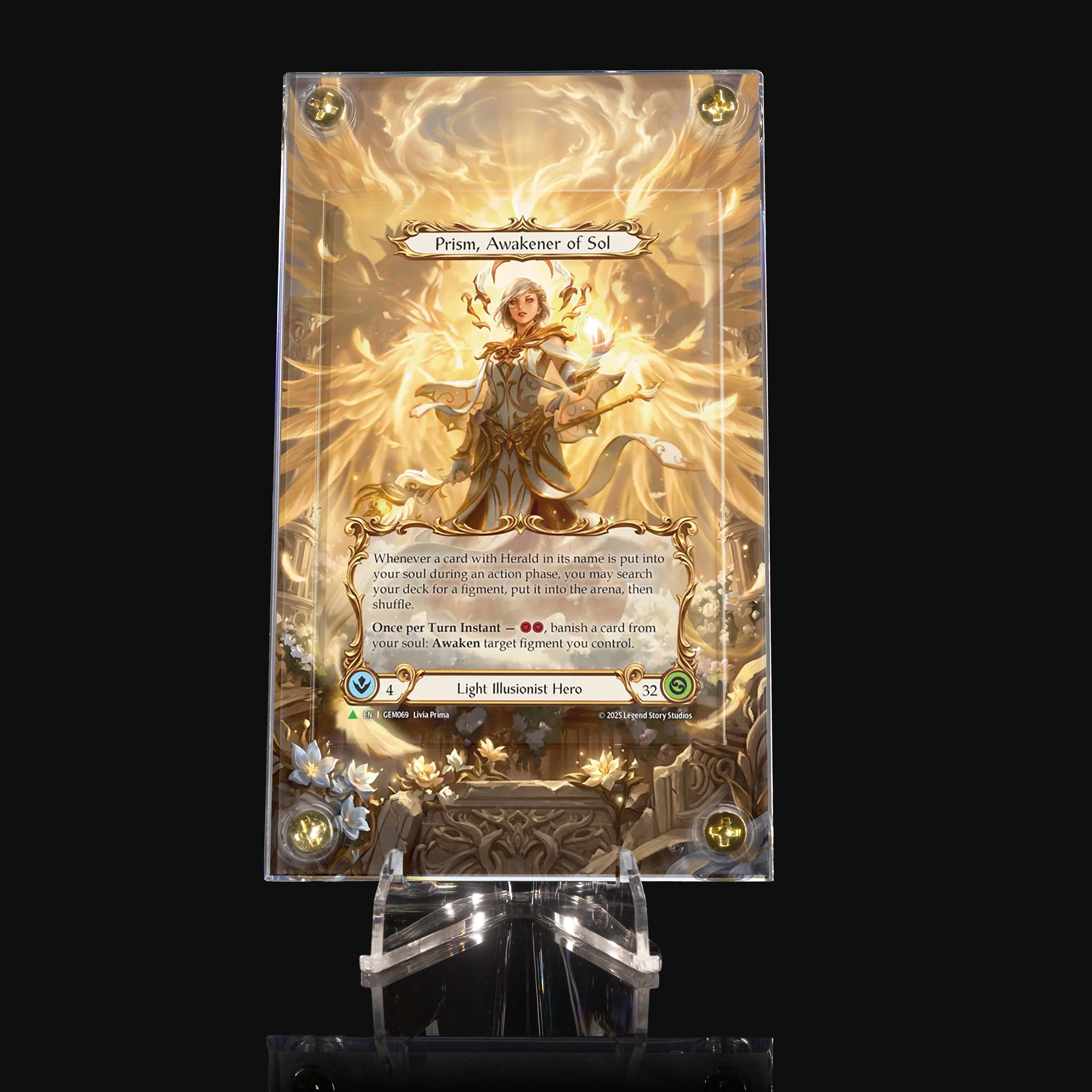Prism, Awakener of Sol GEM069 Extended Art Display