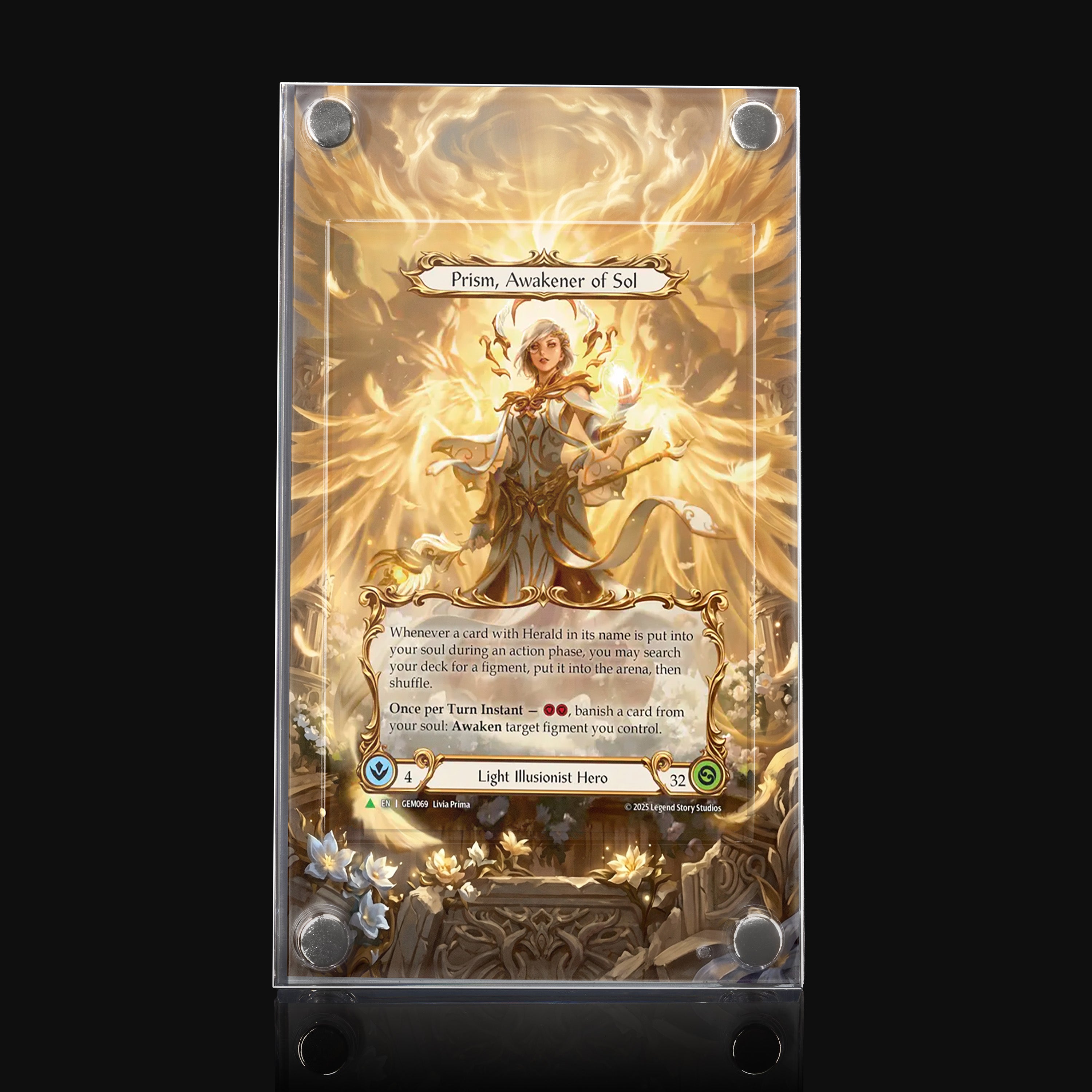 Prism, Awakener of Sol GEM069 Extended Art Display