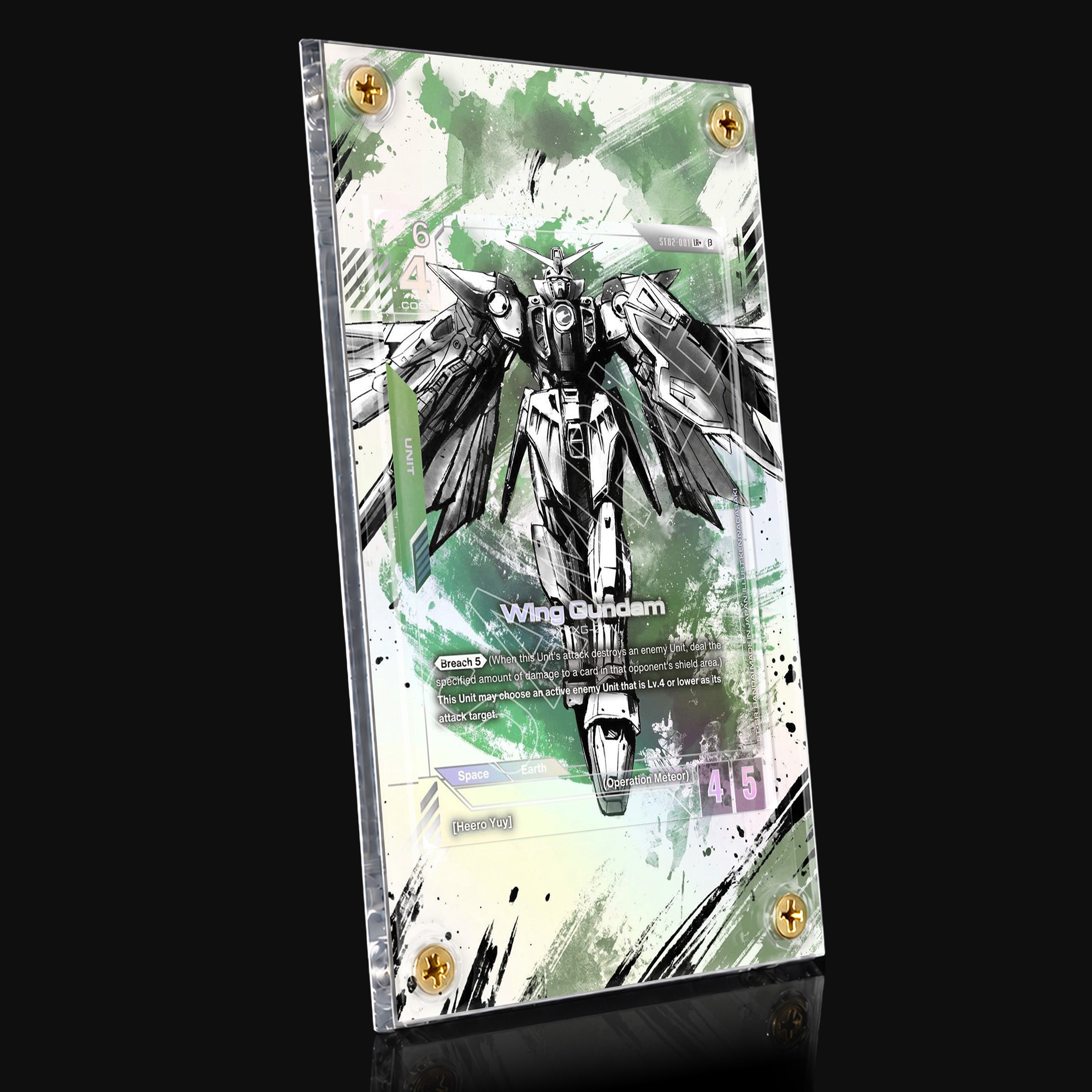 Wing Gundam ST02-001 Extended Art Display