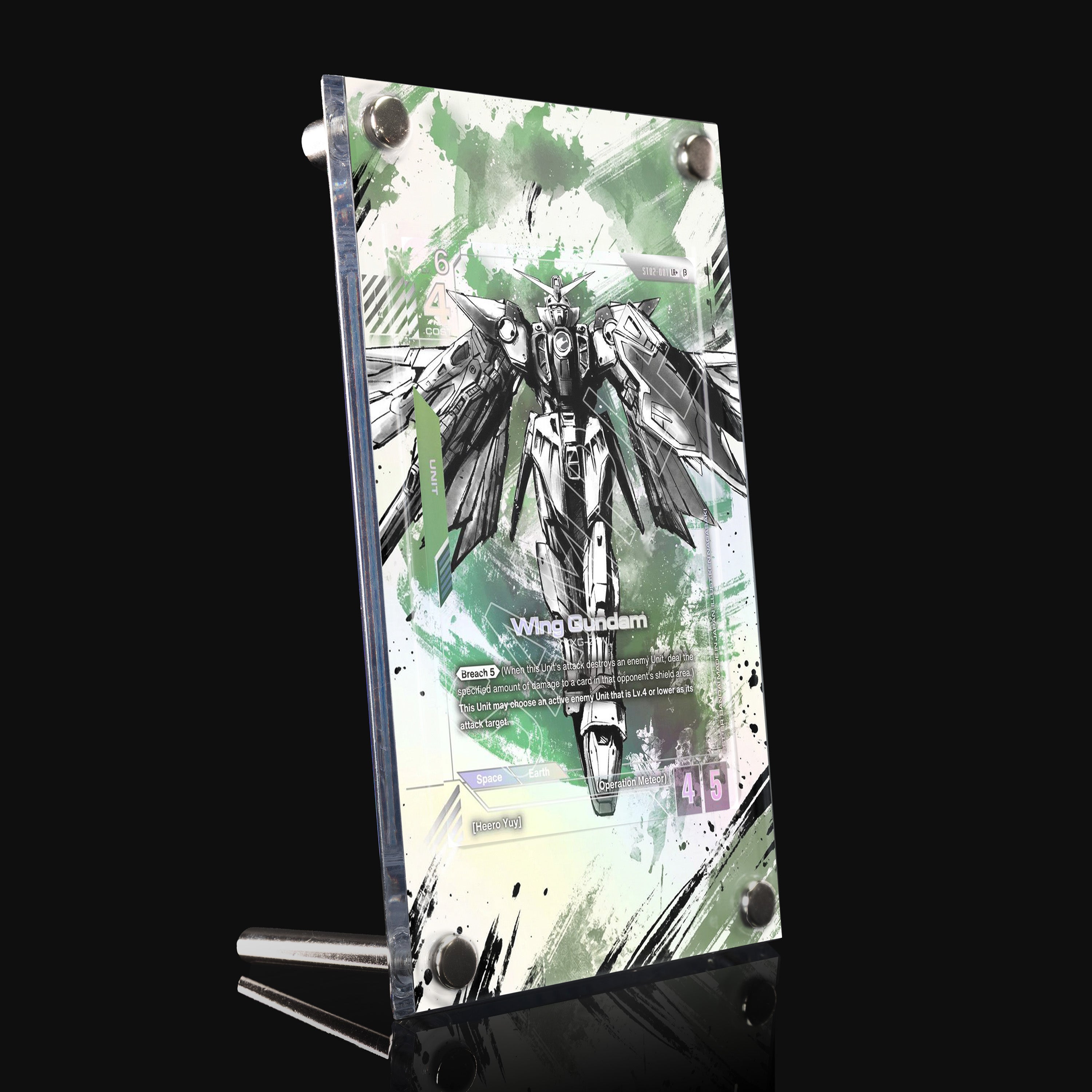 Wing Gundam ST02-001 Extended Art Display