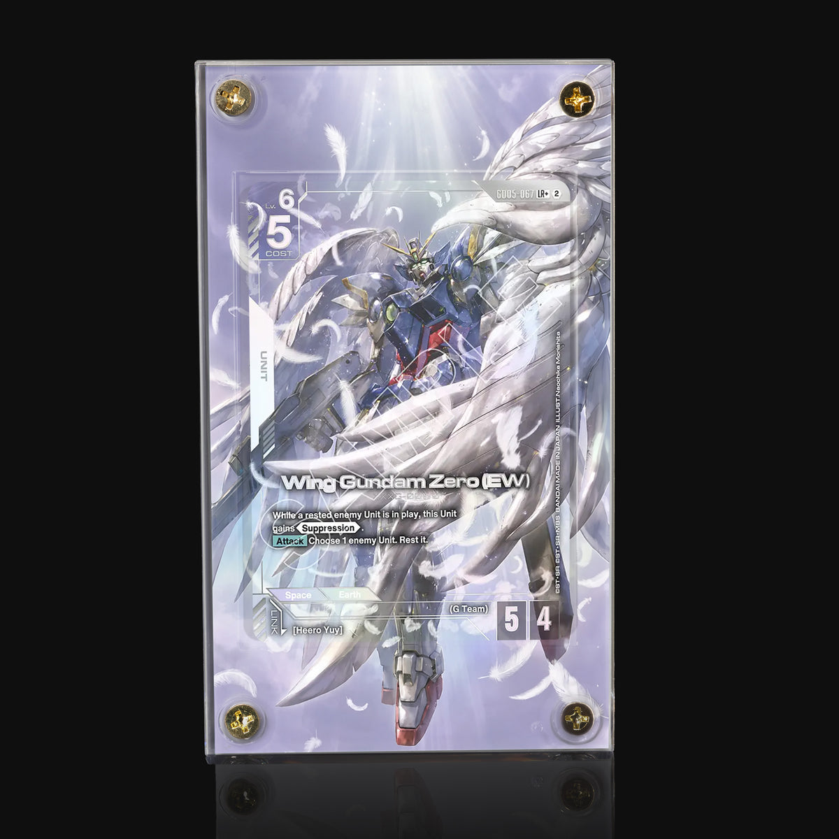 Wing Gundam Zero (EW) GD05-067 LR+ Extended Art Display