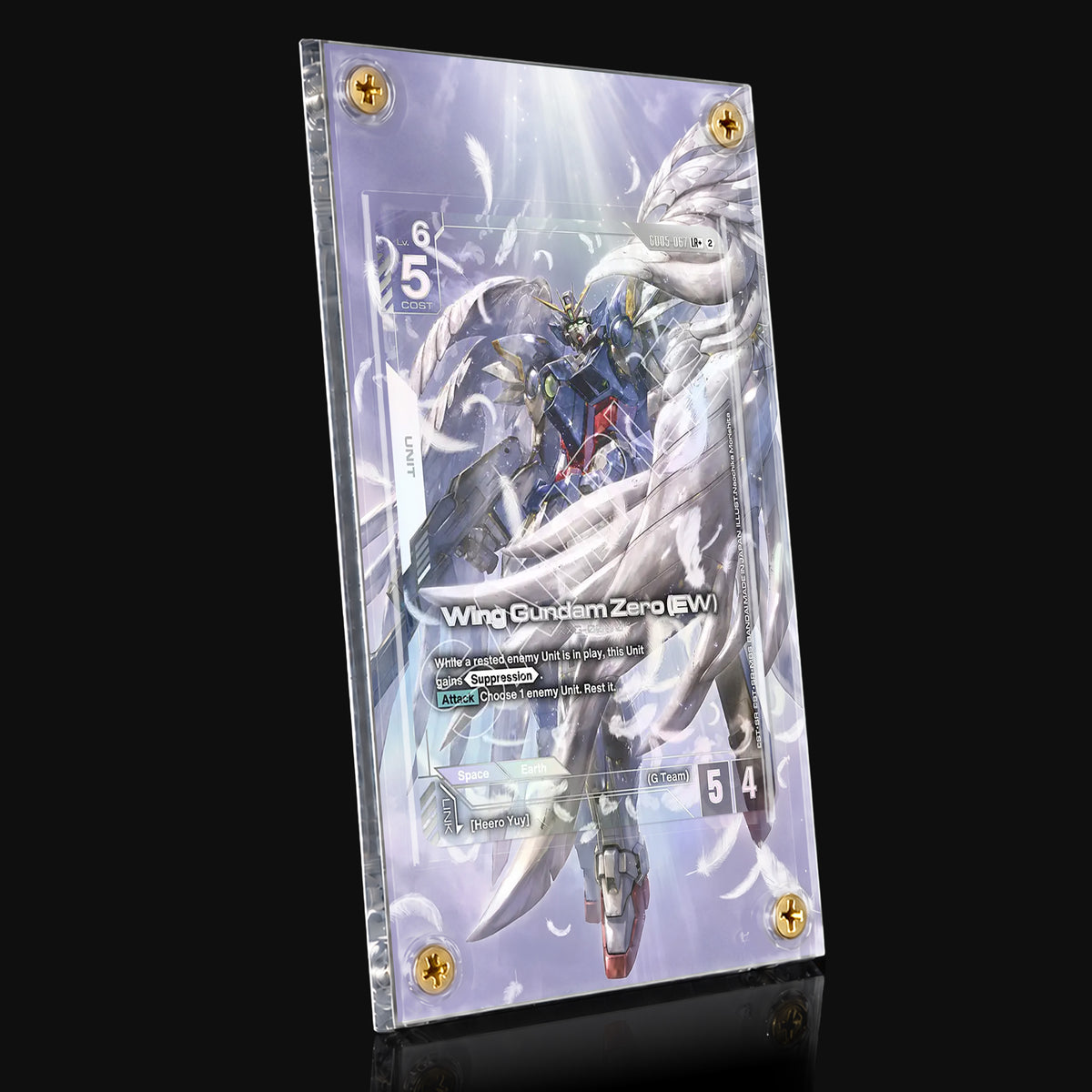 Wing Gundam Zero (EW) GD05-067 LR+ Extended Art Display