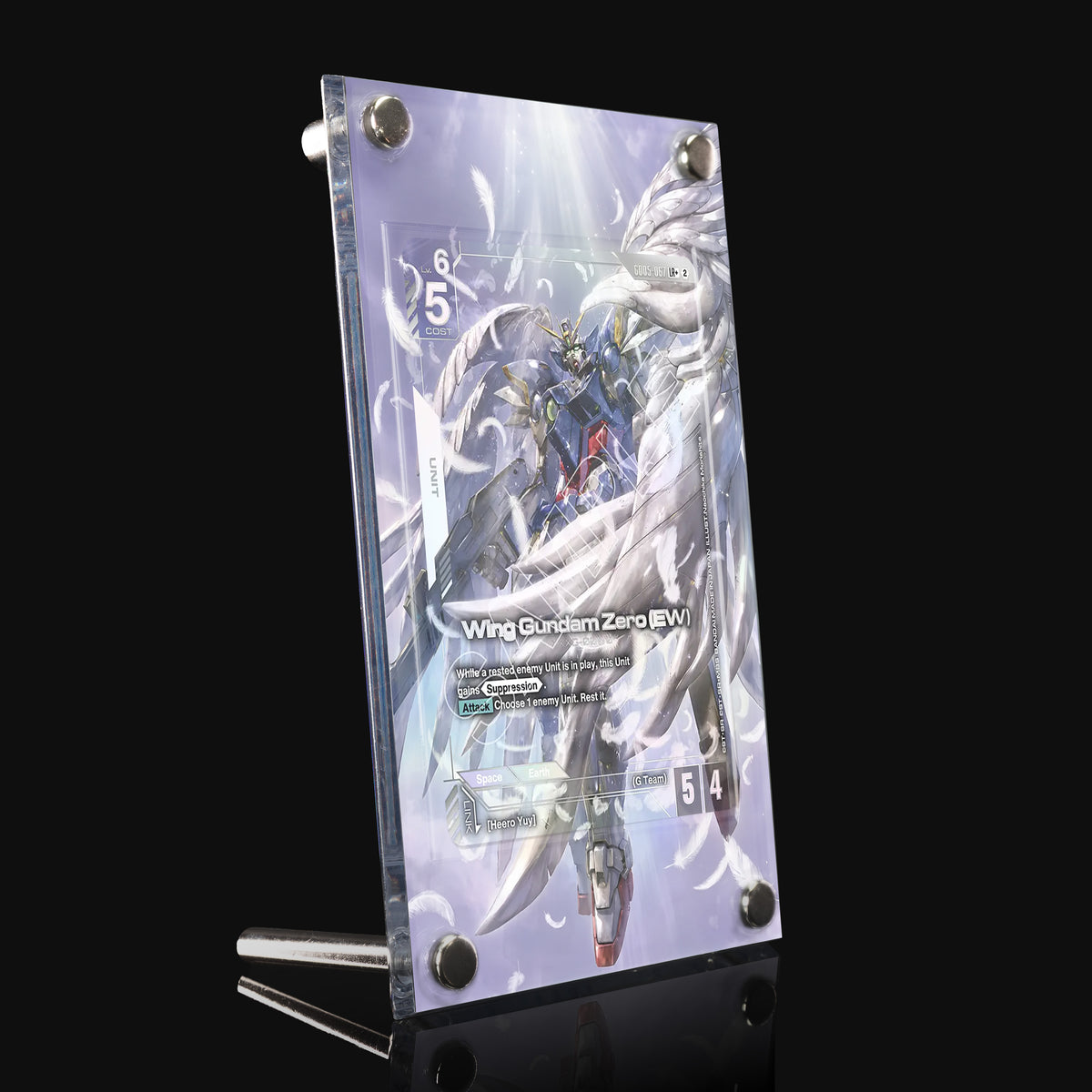 Wing Gundam Zero (EW) GD05-067 LR+ Extended Art Display