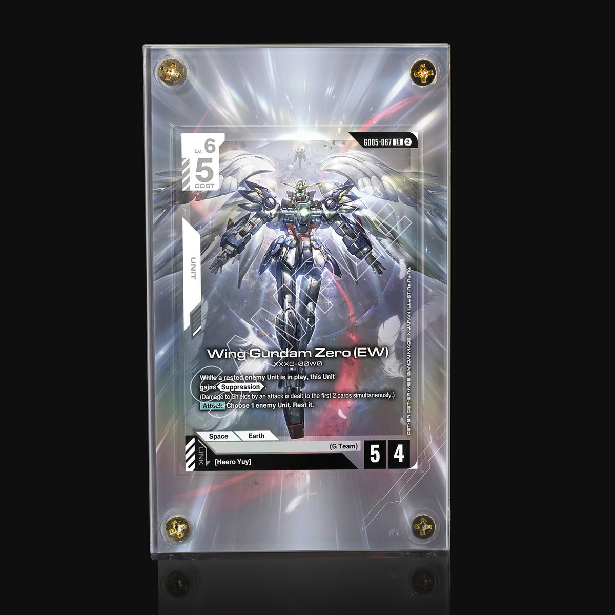 Wing Gundam Zero (EW) GD05-067 Extended Art Display
