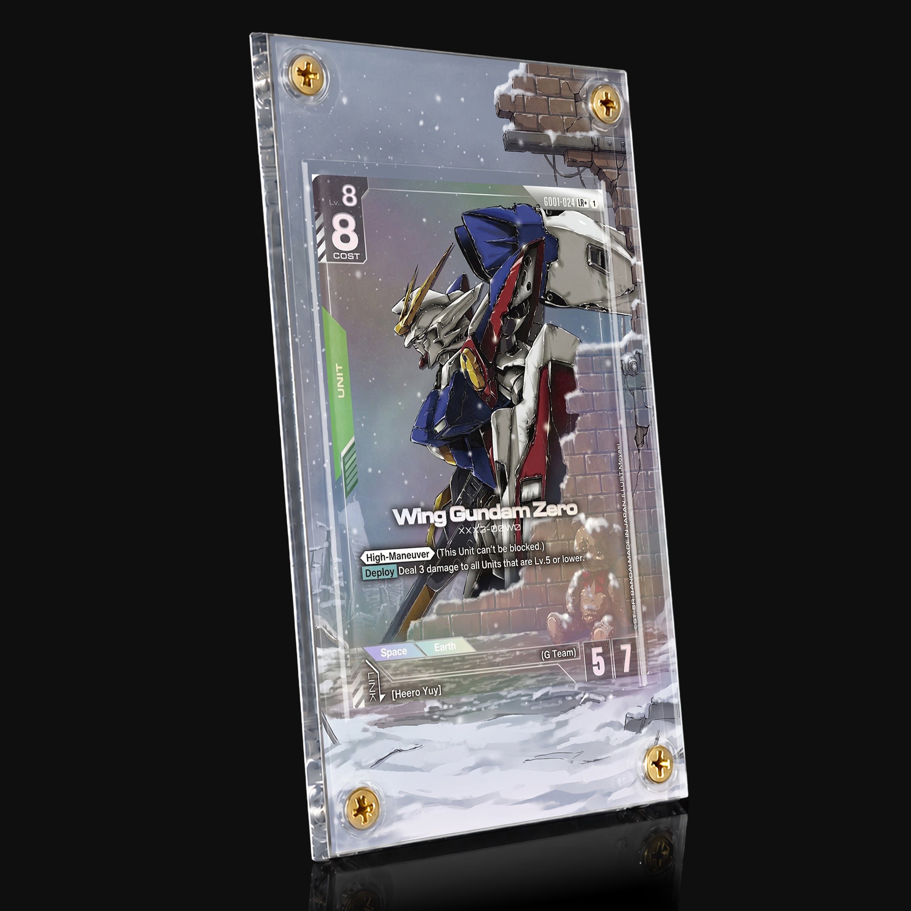 Wing Gundam Zero (GD01) Extended Art Display