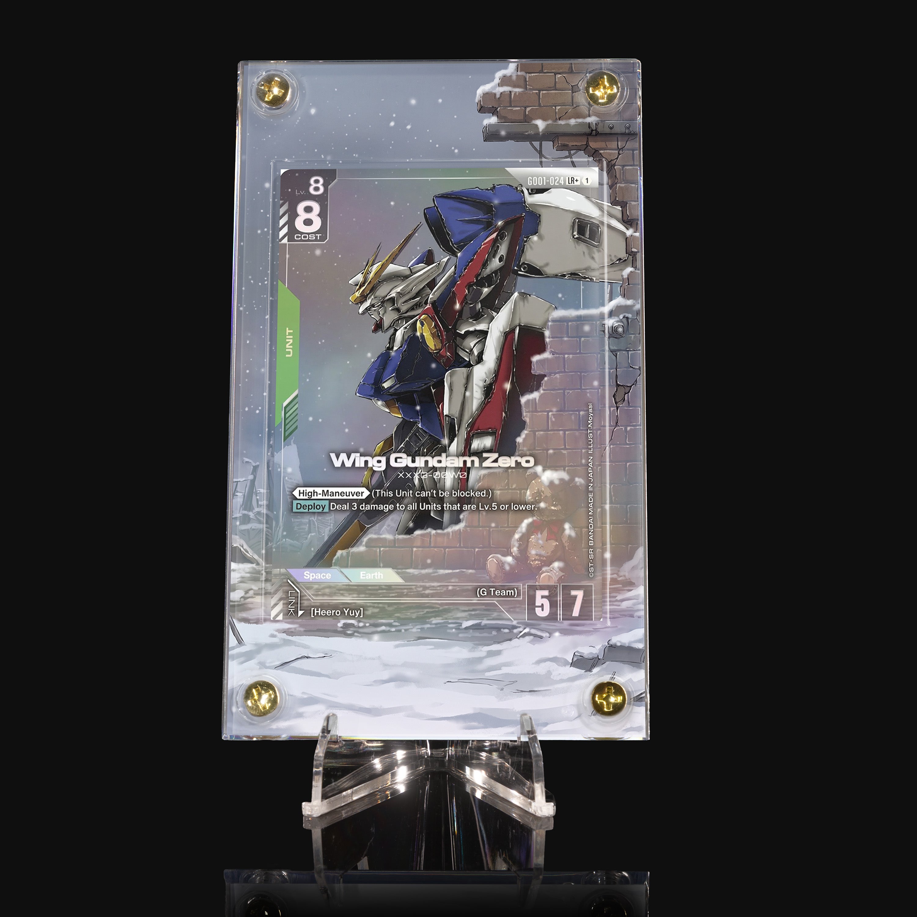 Wing Gundam Zero (GD01) Extended Art Display