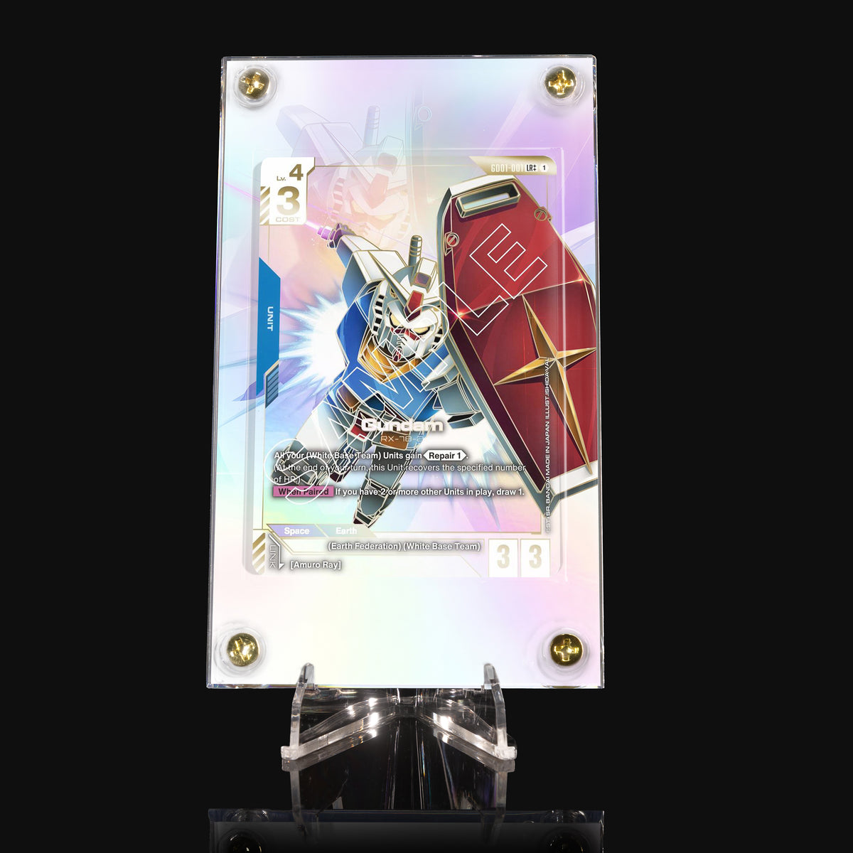 Gundam RX-78-2 GD01-001 Extended Art Display