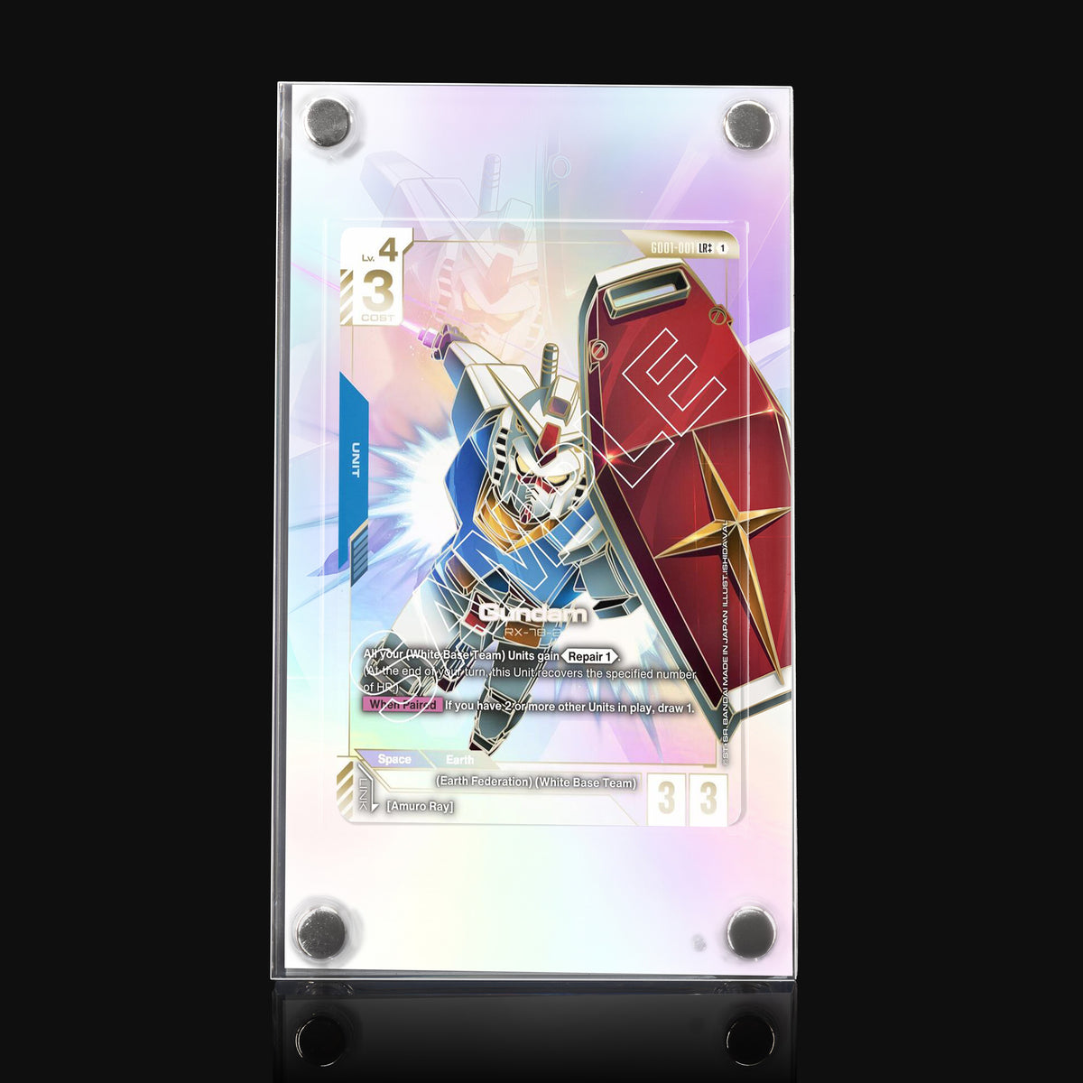 Gundam RX-78-2 GD01-001 Extended Art Display