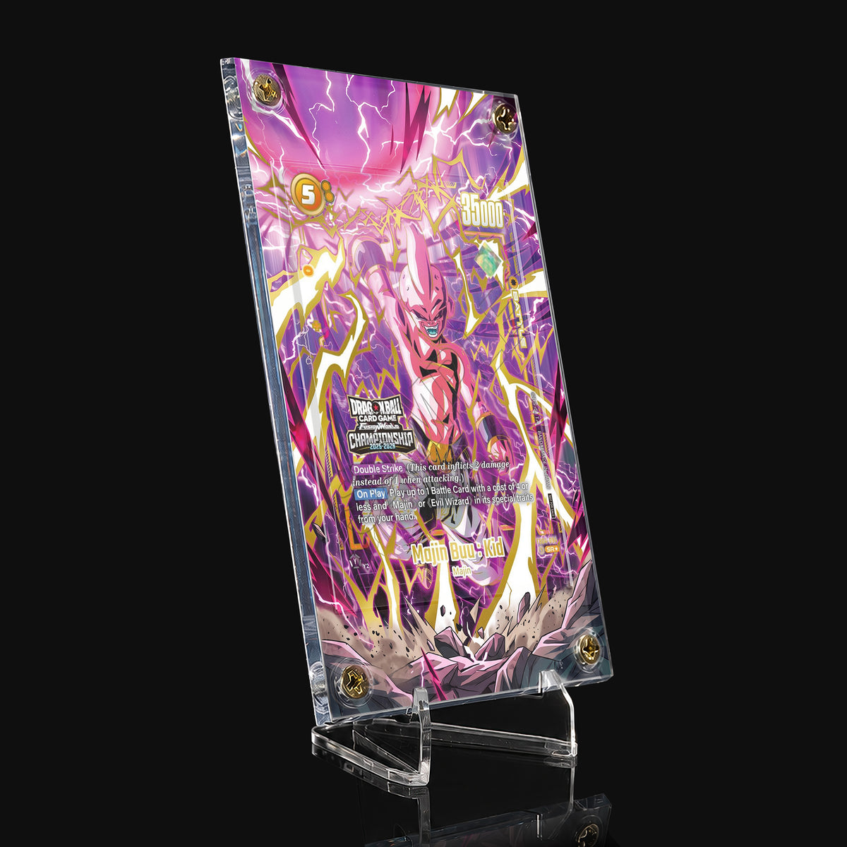 Majin Buu: Kid FB04-094 SR★ Championship 2025-2026 Extended Art Display