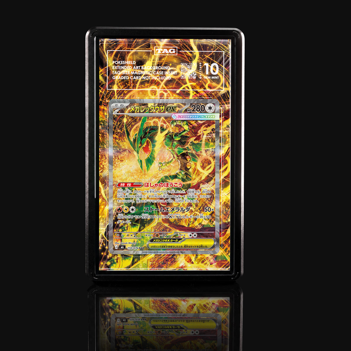 Mega Rayquaza ex 110/076 SAR Extended Art Display