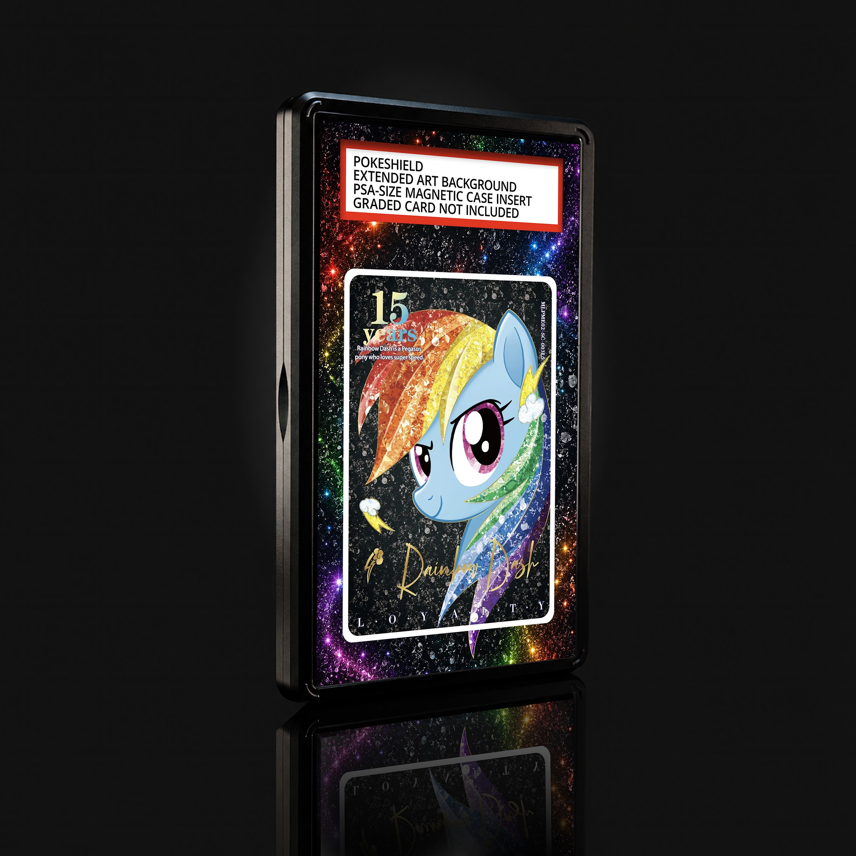 Rainbow Dash Loyalty MLPMI02_SC-00315 Extended Art Display